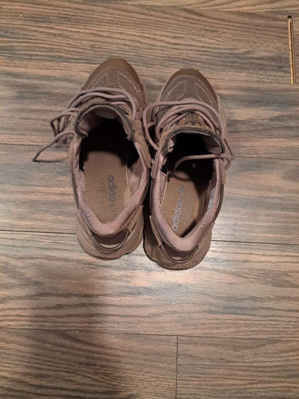 Adidas OZWEEGO Shoes Size 7.5 women Brown Sneakers - Picture 2 of 5